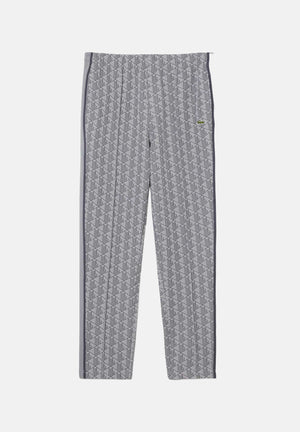 LACOSTE Pantalone sportivo grigio da uomo con monogramma Paris XH1440 41I LACOSTE 