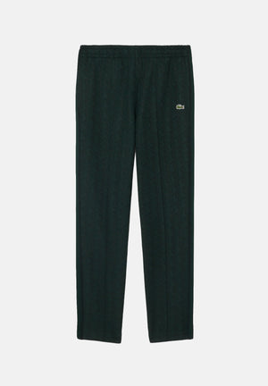 LACOSTE Pantaloni REGULAR-FIT TRACK PANTS verde per uomo in tessuto tecnico con coulisse XH1440 SPU LACOSTE 