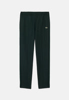 LACOSTE Pantaloni REGULAR-FIT TRACK PANTS verde per uomo in tessuto tecnico con coulisse XH1440 SPU LACOSTE 