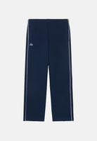 LACOSTE Pantaloni TRACK PANTS WITH PIPING blu per uomo con profili a contrasto lungo le gambe XH6932 HHW LACOSTE 