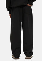 LACOSTE Pantaloni sportivi neri da uomo e donna con coccodrillo ricamato. XH8867 031 LACOSTE 