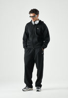 LACOSTE Pantaloni sportivi neri da uomo e donna con coccodrillo ricamato. XH8867 031 LACOSTE 