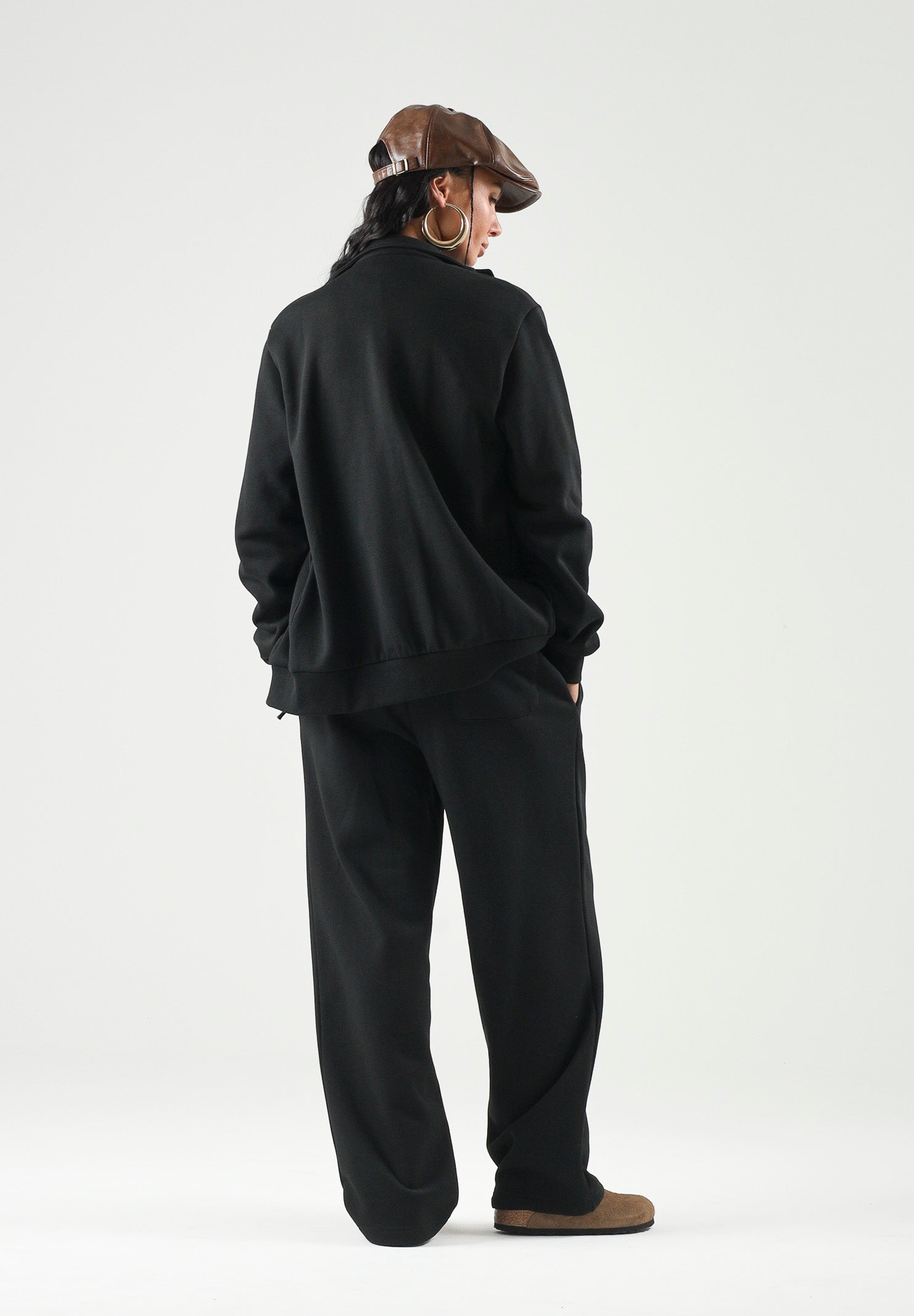 LACOSTE Pantaloni sportivi neri da uomo e donna con coccodrillo ricamato. XH8867 031 LACOSTE 