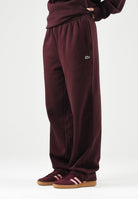 LACOSTE Pantaloni sportivi bordeaux per uomo e donna con logo ricamato. XH8867 3KE LACOSTE 