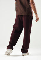 LACOSTE Pantaloni sportivi bordeaux per uomo e donna con logo ricamato. XH8867 3KE LACOSTE 