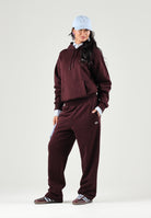 LACOSTE Pantaloni sportivi bordeaux per uomo e donna con logo ricamato. XH8867 3KE LACOSTE 