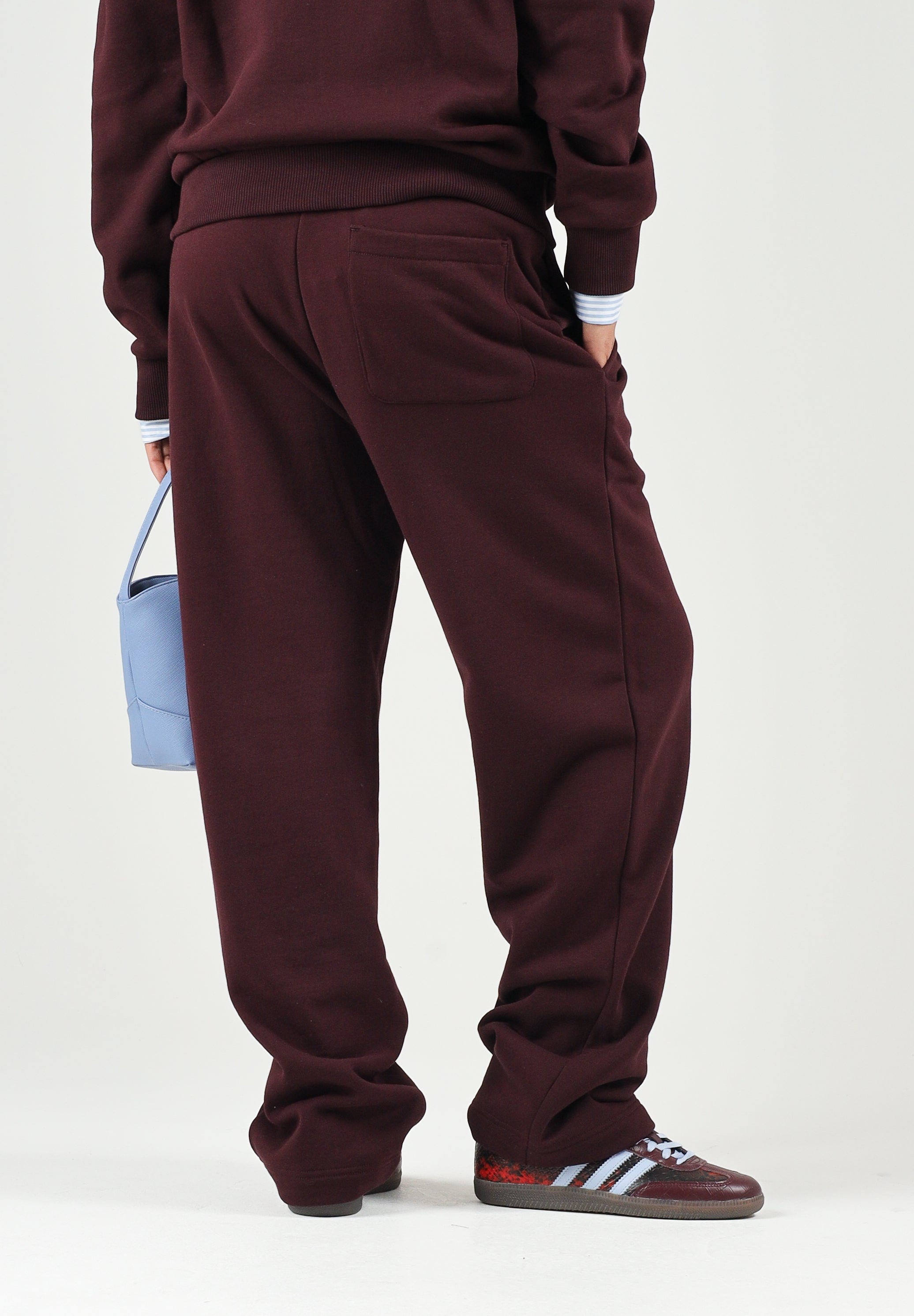 LACOSTE Pantaloni sportivi bordeaux per uomo e donna con logo ricamato. XH8867 3KE LACOSTE 