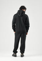 LACOSTE Pantaloni in felpa neri per uomo e donna con logo coccodrillo ricamato XH9207 031 LACOSTE 
