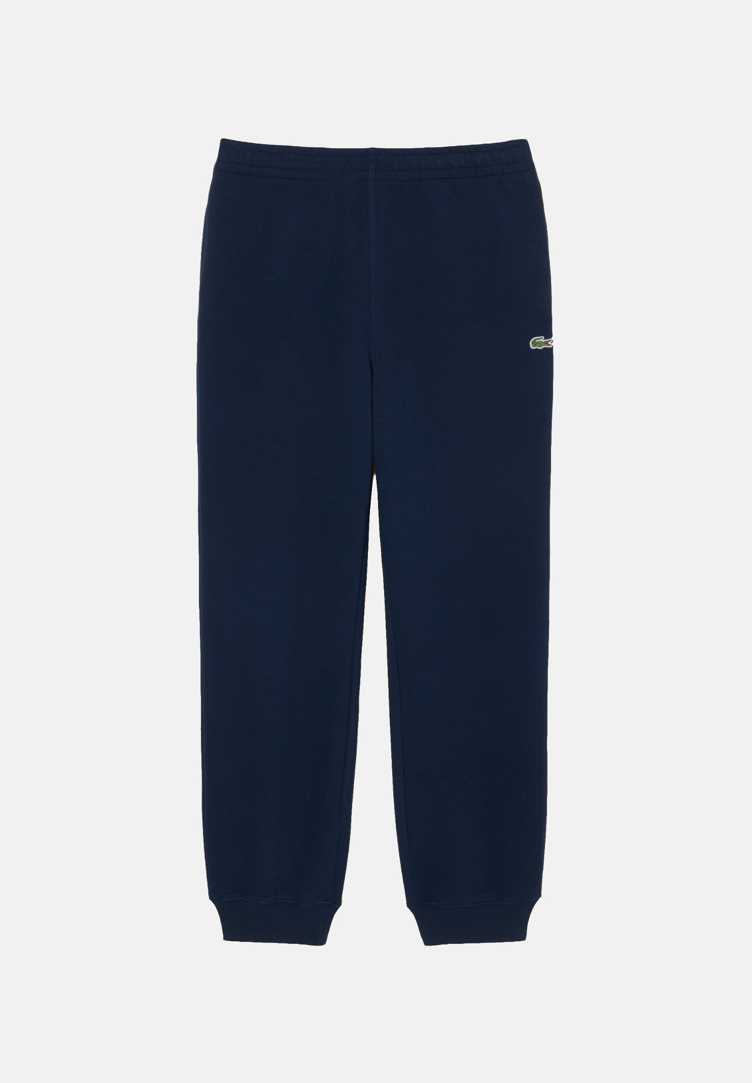 LACOSTE Pantaloni FLEECE SWEATPANTS blu scuro per uomo con coulisse e polsini elasticizzati alle caviglie. XH9455 166 LACOSTE 