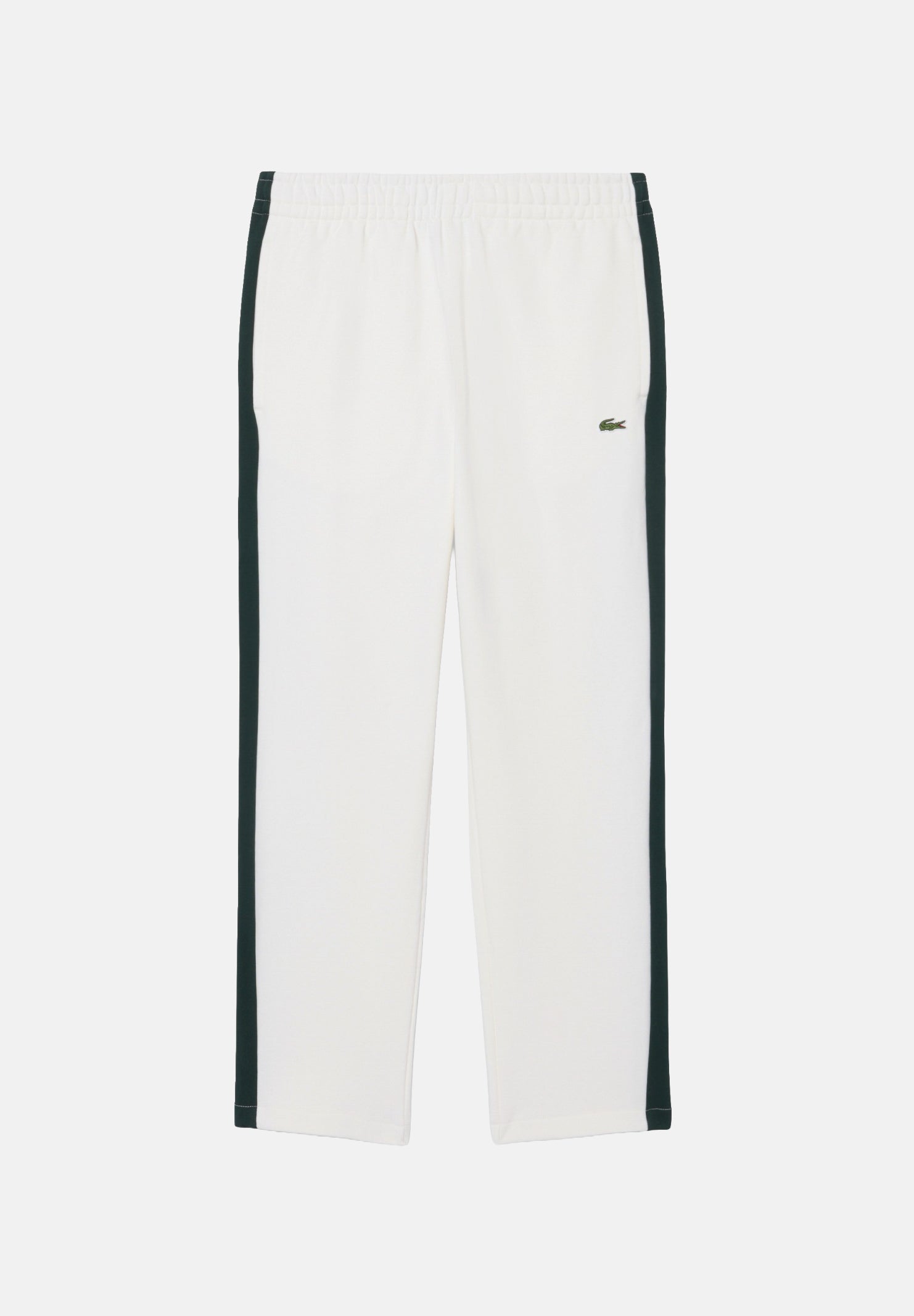 LACOSTE Pantaloni CLASSIC TRACK PANTS bianco  per uomo con coulisse e tasche laterali. XH9800 0LP LACOSTE 