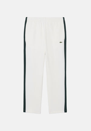 LACOSTE Pantaloni CLASSIC TRACK PANTS bianco  per uomo con coulisse e tasche laterali. XH9800 0LP LACOSTE 