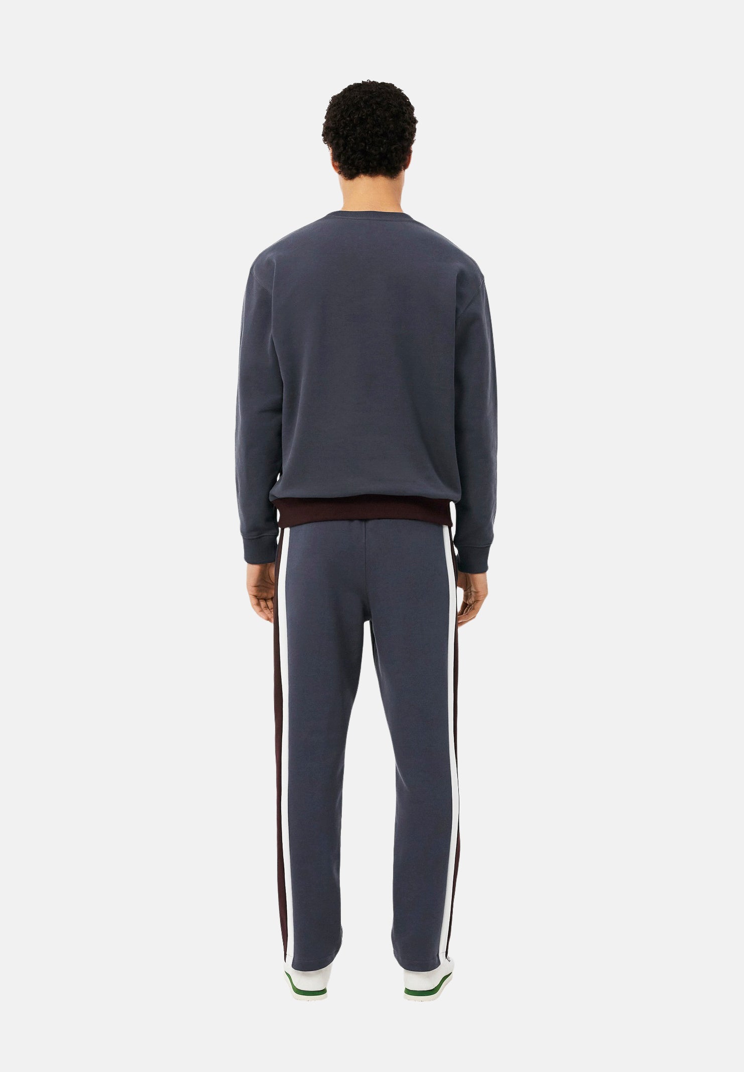 LACOSTE Pantaloni CLASSIC TRACK PANTS grigio per uomo con coulisse e tasche laterali. XH9800 WMK LACOSTE 