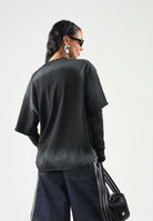 LES ARTISTS T-shirt LES ARTISTS CHAIN  per uomo e donna con stampa grafica 27SSLATS1123 121 LES ARTISTS 