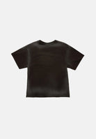 LES ARTISTS T-shirt DOBERMAN nera per uomo e donna con maxi stampa grafica frontale multicolore 27SSLATS1127 121 LES ARTISTS 