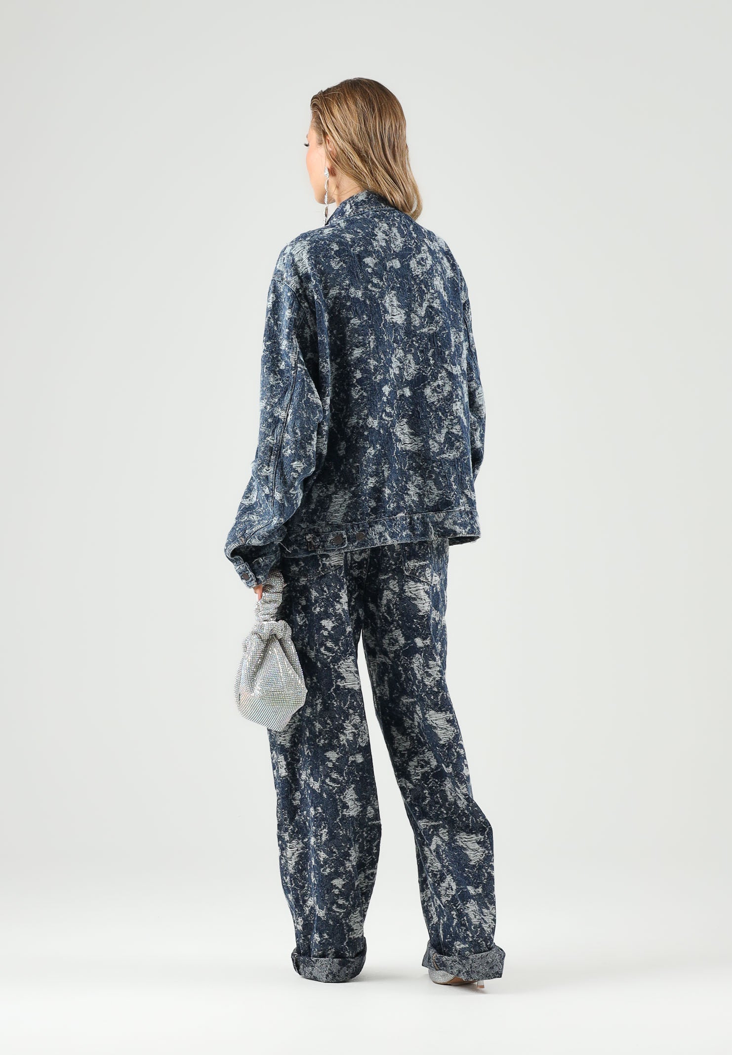 LEVI'S® Giubbotto di jeans med Indigo-blu chiaro per uomo e donna con tasche sul petto e chiusura frontale 0010P-0020 . LEVI'S® 
