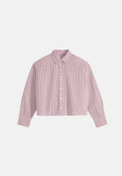 LEVI'S® Camicia maniche lunghe rosa da donna con chiusura frontale con bottoni e stampa a quadri 003P2-0013 . LEVI'S® 