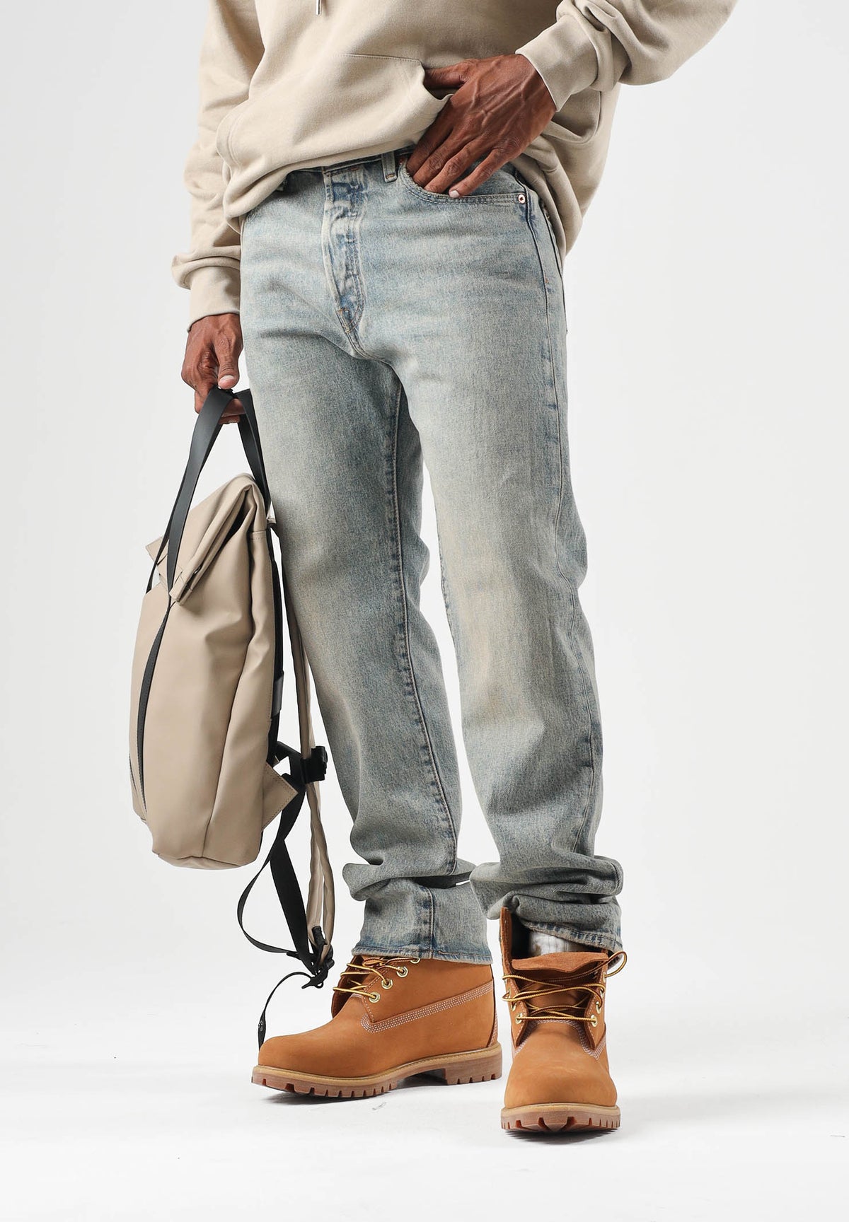 LEVI'S® Jeans 501 med indigo per uomo e donna con iconica patta a bottoni e lavaggio medio. 00501-3802 . LEVI'S® 