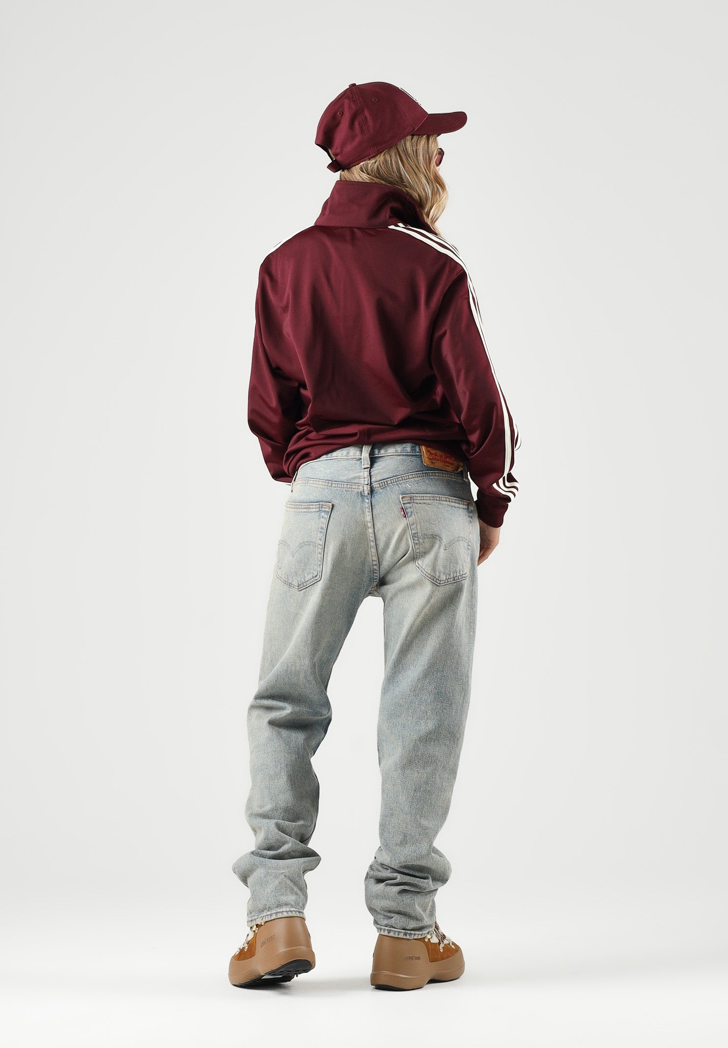LEVI'S® Jeans 501 med indigo per uomo e donna con iconica patta a bottoni e lavaggio medio. 00501-3802 . LEVI'S® 
