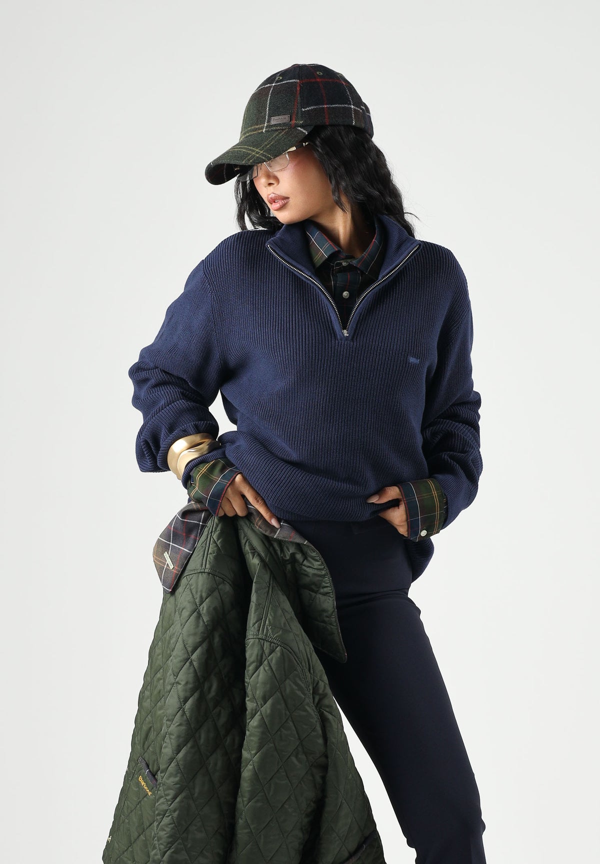 LEVI'S® Cardigan con zip  blu per uomo e donna con mini logo tono su tono 0058U-0000 . LEVI'S® 