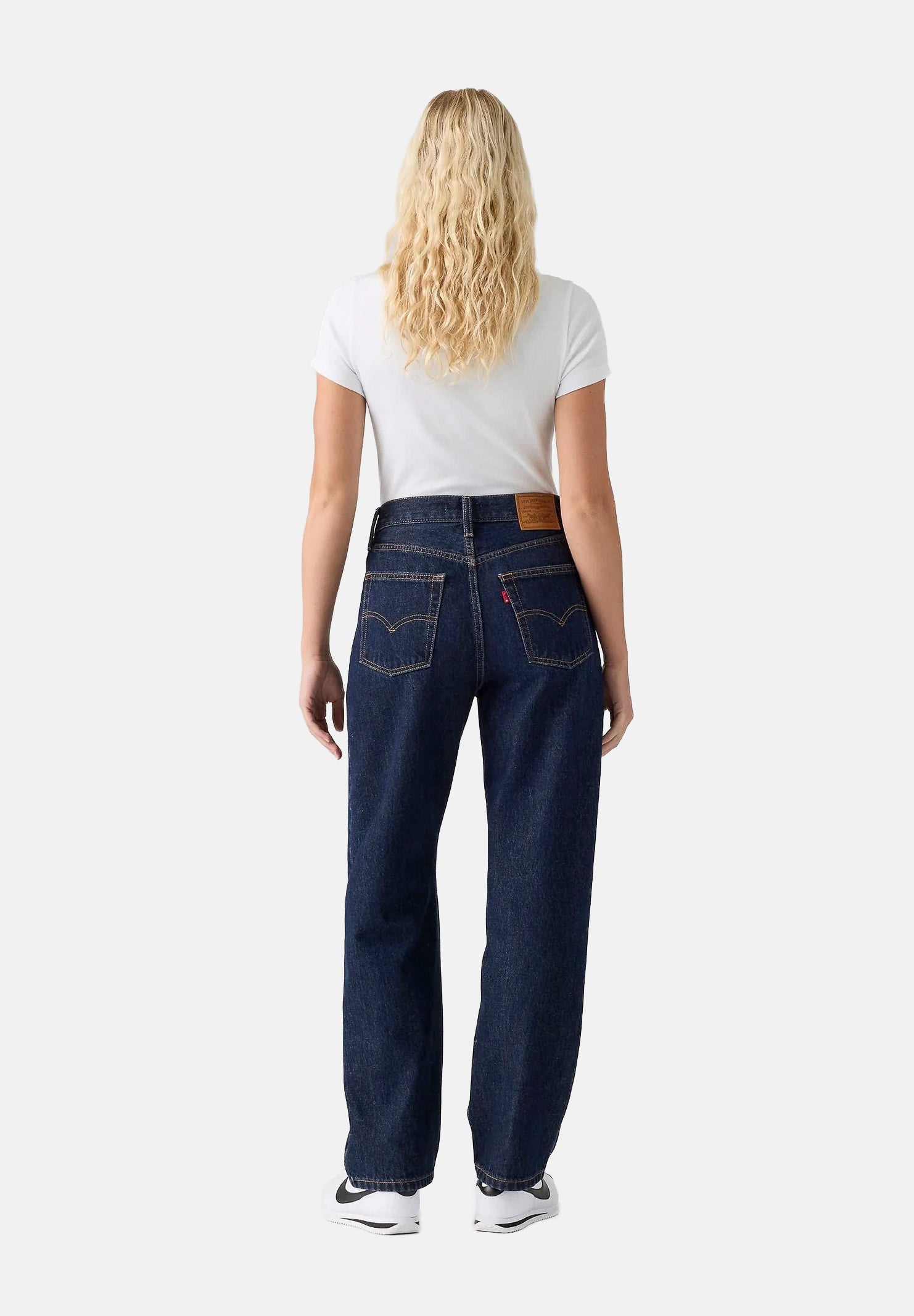 LEVI'S Jeans 501 dark-indigo blu da donna con gamba ampia 005DC-0019 . LEVI'S® 