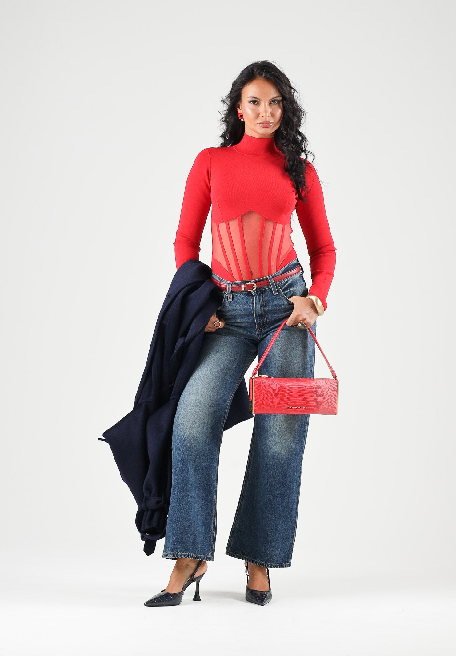 LEVI'S® Jeans LOOSE BOT  indigo blu per donna con lavaggio scuro e tasche classiche. 005DO-0005 . LEVI'S® 