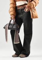LEVI'S® Jeans LOOSE BOT  marrone da donna in denim con cinque tasche e passanti per cintura. 005DO-0031 . LEVI'S® 