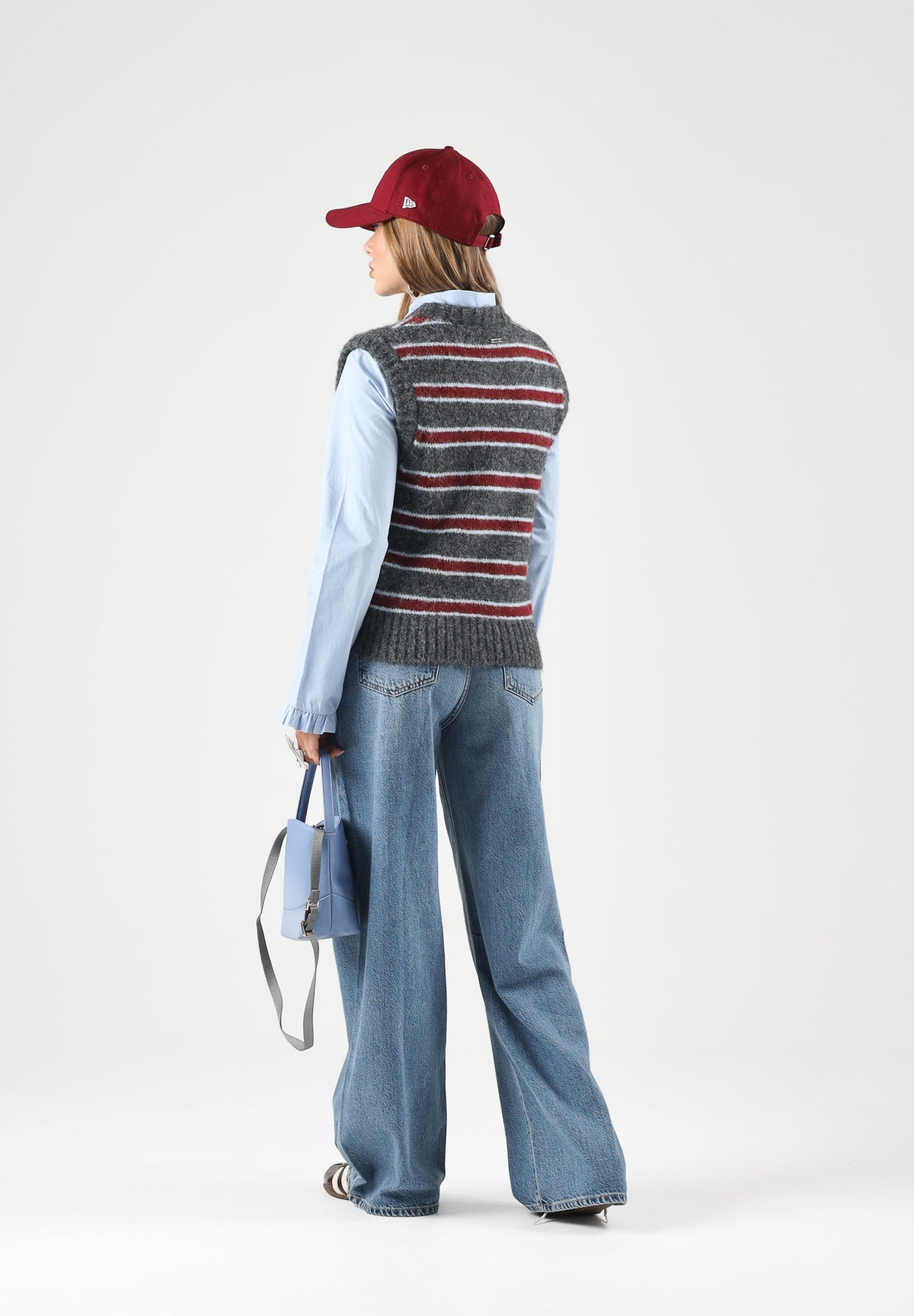 LEVI'S® Jeans med indaco-celeste chiaro da donna con gamba ampia e design a cinque tasche. 0073B-0002 . LEVI'S® 