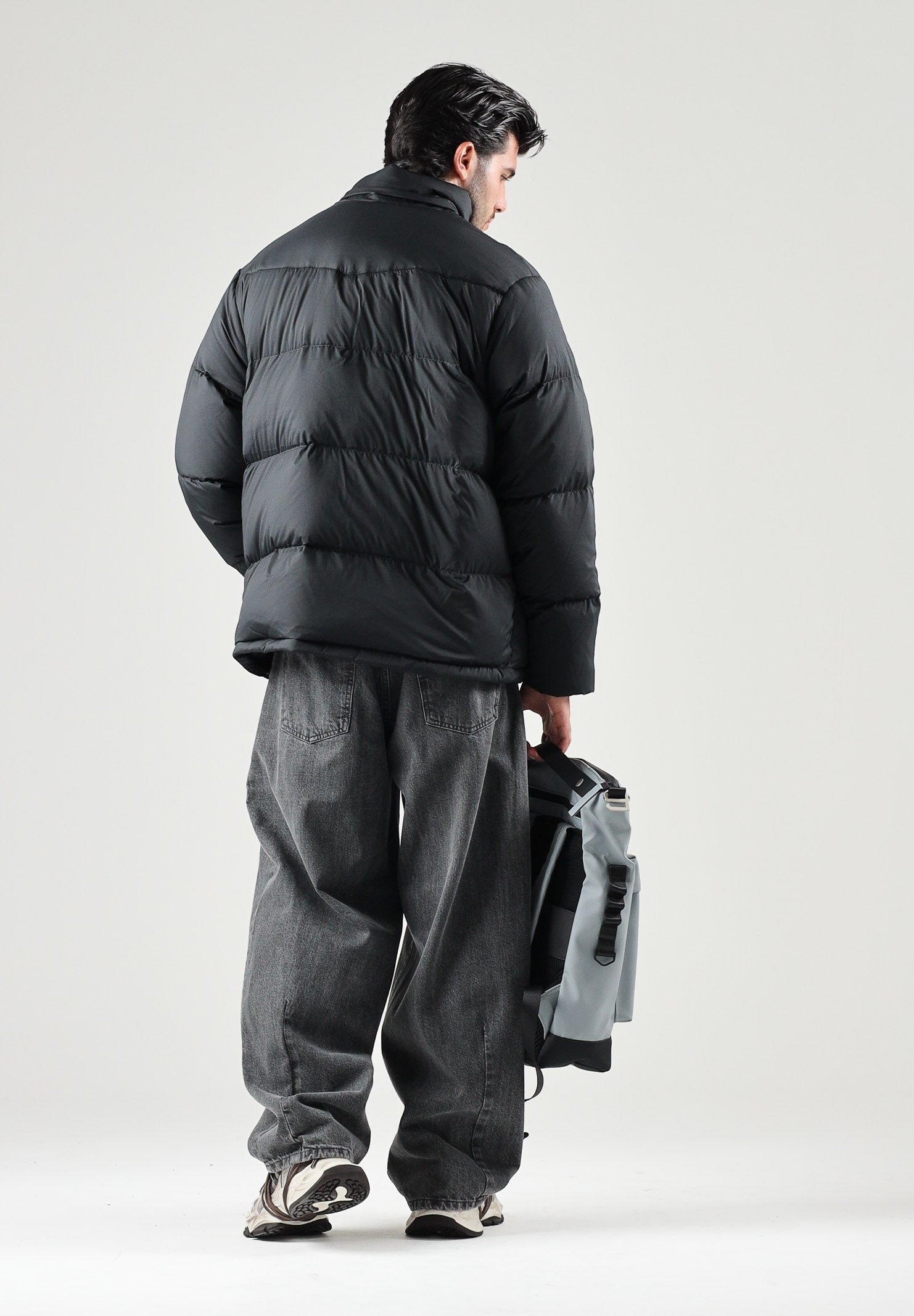LEVI'S® Bomber MIDWEIGHT PUFFER nero per uomo con cappuccio 007SP-0000 . LEVI'S® 