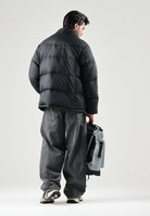 LEVI'S® Bomber MIDWEIGHT PUFFER nero per uomo con cappuccio 007SP-0000 . LEVI'S® 