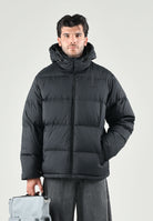 LEVI'S® Bomber MIDWEIGHT PUFFER nero per uomo con cappuccio 007SP-0000 . LEVI'S® 