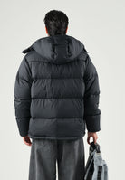 LEVI'S® Bomber MIDWEIGHT PUFFER nero per uomo con cappuccio 007SP-0000 . LEVI'S® 