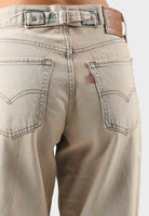 LEVI'S Jeans LOOSE TAPER New Hire Tan beige sabbia chiaro da donna 0083N-0009 . LEVI'S® 