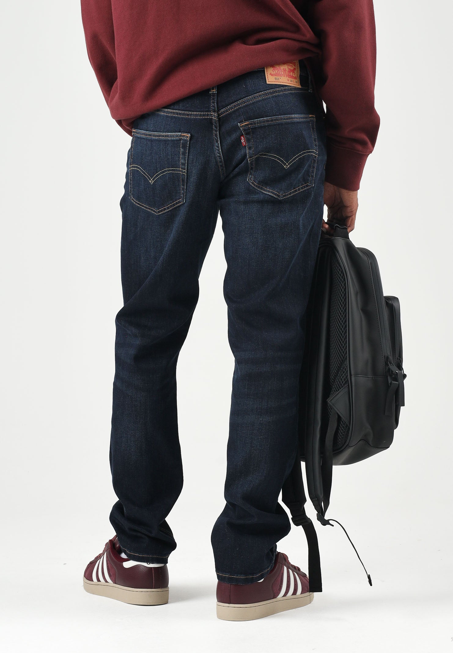 LEVI'S® Jeans 511  dark-indigo, blu notte da uomo con lavaggio scuro e cinque tasche. 04511-1390 . LEVI'S® 