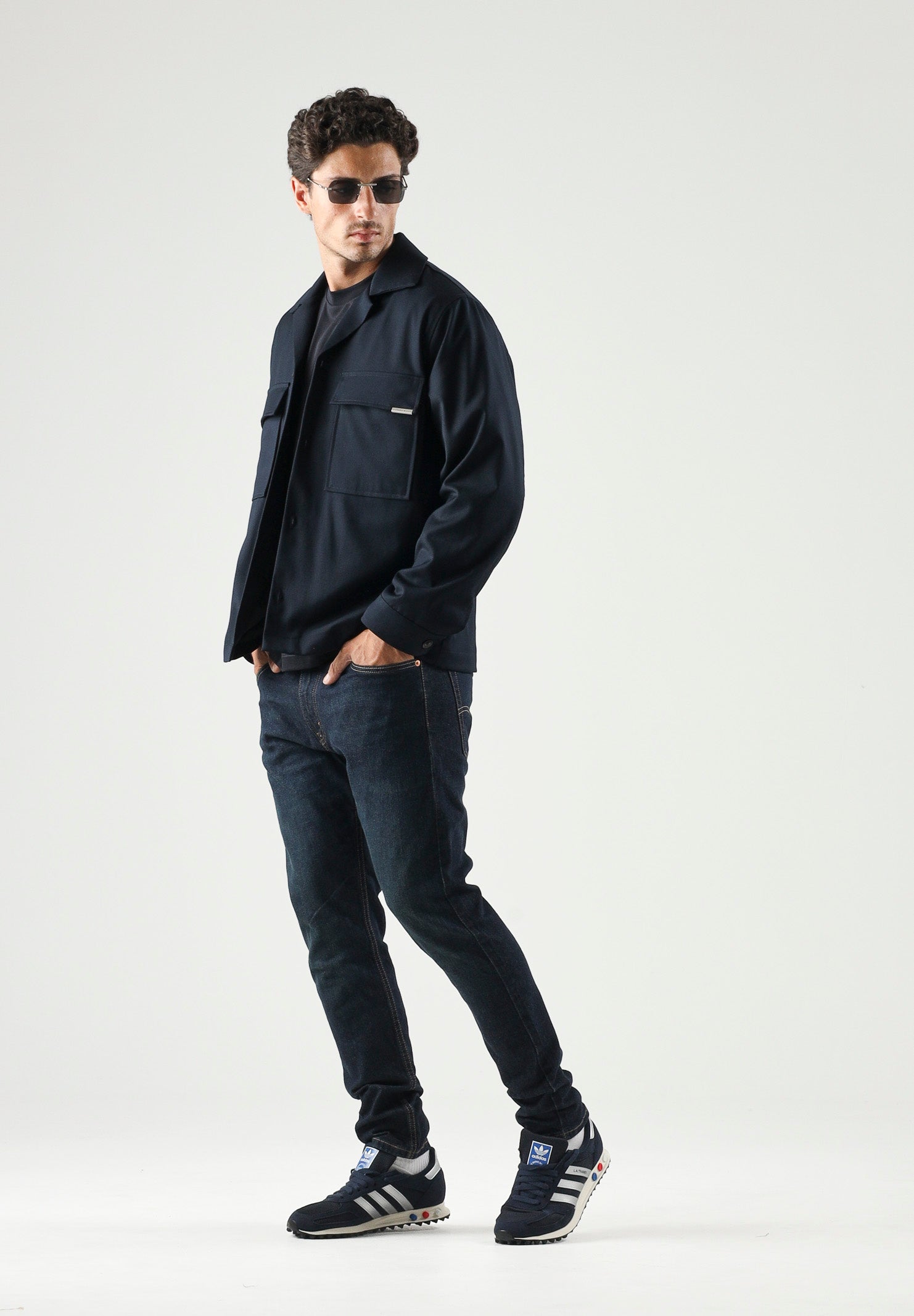 LEVI'S® Jeans 512™ SLIM TAPER dark wash, blu scuro, da uomo<BR/> 28833-1317 . LEVI'S® 