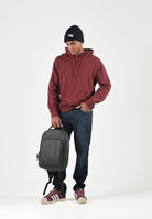 LEVI'S® Felpa con cappuccio bordeaux per uomo con tasca a marsupio frontale. 34581-0065 . LEVI'S® 