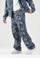 LEVI'S® Jeans 578™ BAGGY Dark Wash, blu indaco scuro, per uomo e donna con motivo fantasia all-over. A4750-0134 . LEVI'S® 