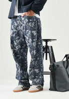 LEVI'S® Jeans 578™ BAGGY Dark Wash, blu indaco scuro, per uomo e donna con motivo fantasia all-over. A4750-0134 . LEVI'S® 