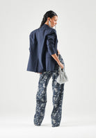 LEVI'S® Jeans 578™ BAGGY Dark Wash, blu indaco scuro, per uomo e donna con motivo fantasia all-over. A4750-0134 . LEVI'S® 