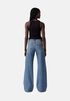 LEVI'S Jeans LOW LOOSE Med Indigo blu da donna con lavaggio sfumato e gamba ampia. A5566-0028 . LEVI'S® 