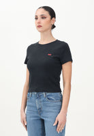 LEVI'S® T-shirt a manica corta ESSENTIAL nera da donna A7419-0014 . LEVI'S® 
