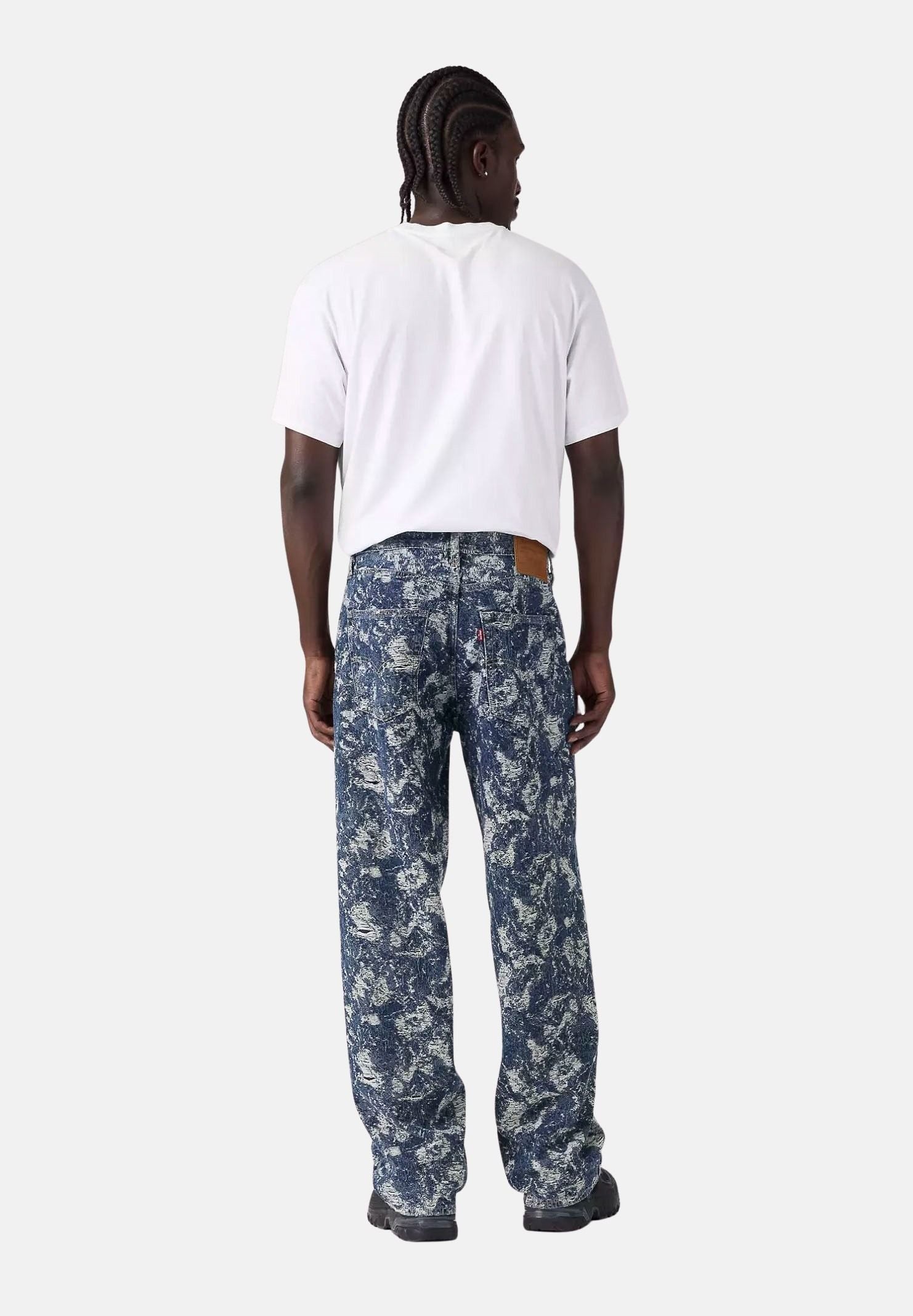 LEVI'S® Jeans 578™ BAGGY Dark Wash, blu indaco scuro, per uomo e donna con motivo fantasia all-over. A4750-0134 . LEVI'S® 
