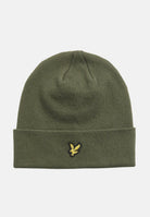 LYLE&SCOTT berretto verde per uomo  maglia con logo HE2313A X848 LYLE & SCOTT 
