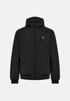 LYLE & SCOTT Giacca a vento softshell foderata in pile nera da uomo JK2110V Z865 LYLE & SCOTT 