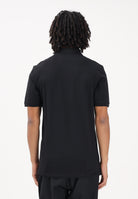 LYLE & SCOTT Polo a manica corta nera da uomo con patch logo golden eagle SP400VOG Z865 LYLE & SCOTT 