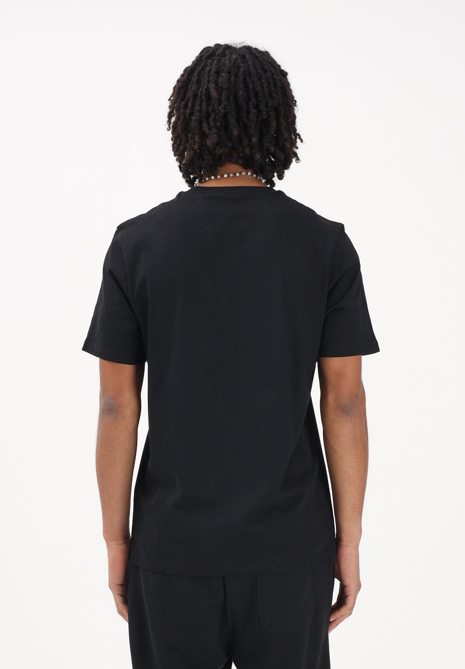 LYLE & SCOTT T-shirt a manica corta nera da uomo con logo TS400VOG Z865 LYLE & SCOTT 