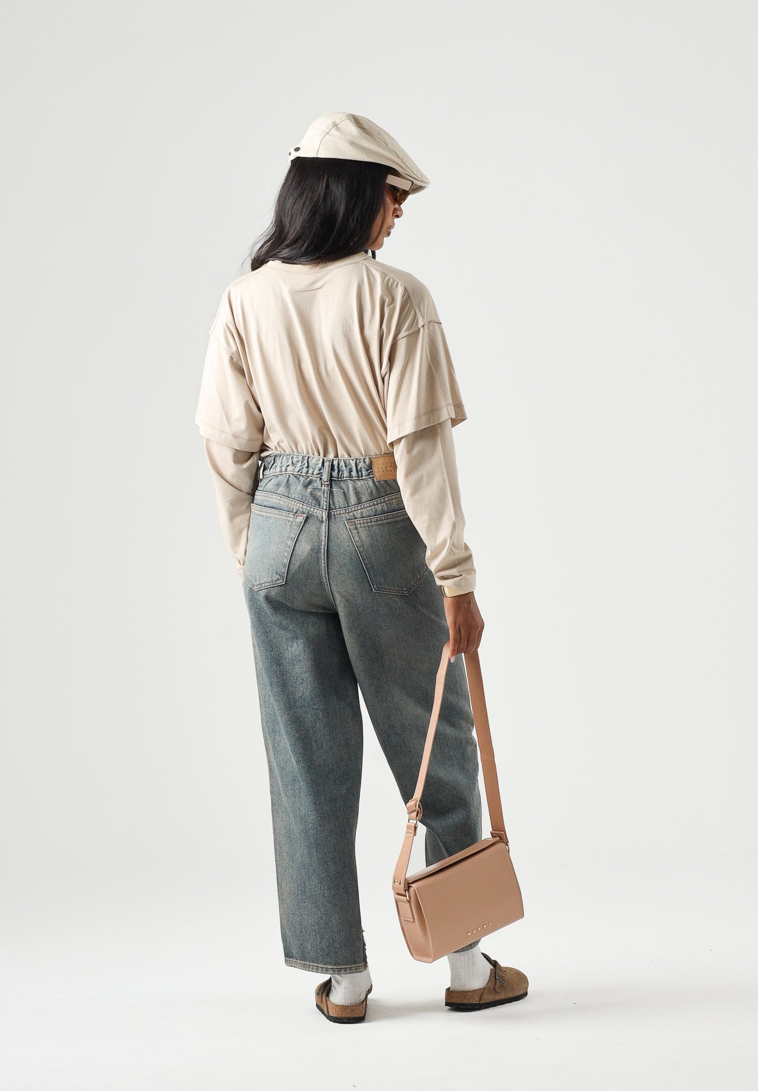 MM6 MAISON MARGIELA Jeans 5 Pockets in denim per donna, ragazzi e bambini con cinque tasche, gamba dritta M60452MM08D M601 MAISON MARGIELA 
