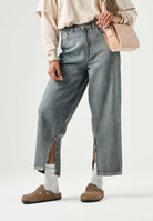MM6 MAISON MARGIELA Jeans 5 Pockets in denim per donna, ragazzi e bambini con cinque tasche, gamba dritta M60452MM08D M601 MAISON MARGIELA 