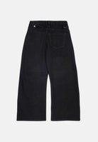 MM6 MAISON MARGIELA Jeans in denim nero per donna, ragazzi e bambini con taglio dritto M60969MM09E M6900 MAISON MARGIELA 