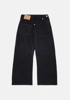 MM6 MAISON MARGIELA Jeans in denim nero per donna, ragazzi e bambini con taglio dritto M60969MM09E M6900 MAISON MARGIELA 