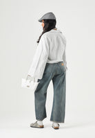 MM6 MAISON MARGIELA Jeans 5 Pockets in denim per donna, ragazzi e bambini con tasca posteriore a contrasto. M61034MM08D M601 MAISON MARGIELA 